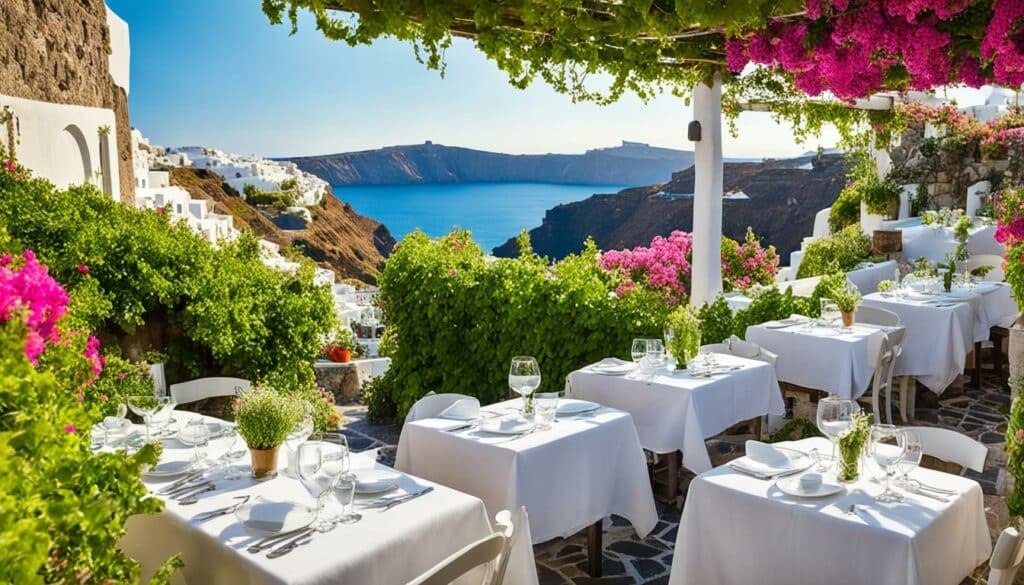 hidden gem restaurants in Santorini