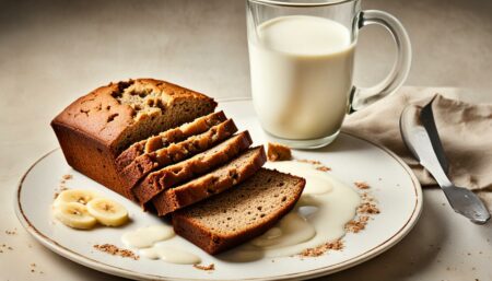 what does milk do to banana bread