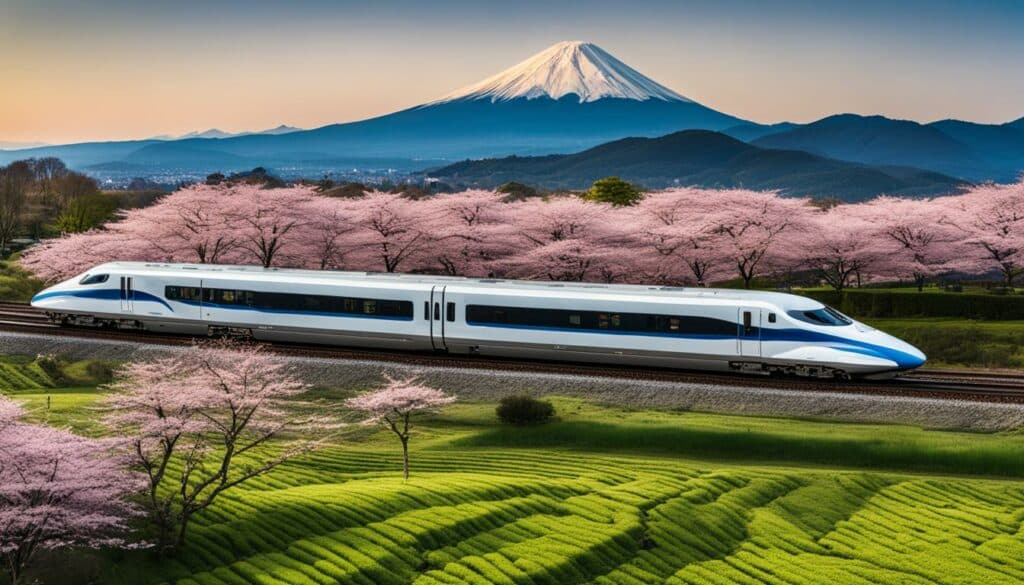 Shinkansen train